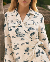 Printed Linen Maspalomas Dress |