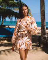 Printed Linen Caracas Dress |