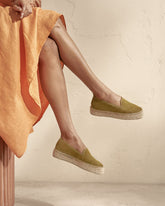 Suede Double Sole Espadrilles |