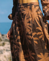 Printed Linen Cordoba Skirt |