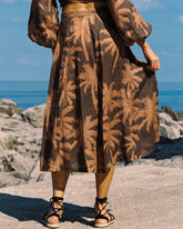 Printed Linen Cordoba Skirt |