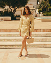 Printed Linen Biarritz Dress |