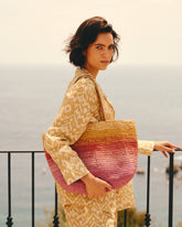 Multicolor Raffia Zuma Bag |