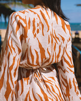 Printed Linen Caracas Dress |