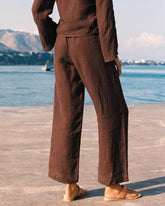 Linen Gauze Girona Trousers | 