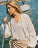 Linen Gauze Mykonos Shirt |
