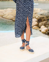 Silk Flat Valenciana Espadrilles |