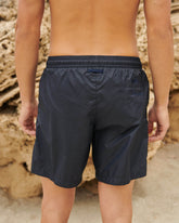 Solid Color Swim Shorts |