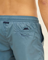 Solid Color Swim Shorts - Men's Swimwear | 