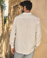 Linen Nassau Polo Shirt - Men’s Clothing | 