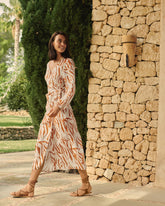 Printed Linen Galapagos Dress |