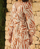 Printed Linen Galapagos Dress |
