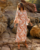 Printed Linen Galapagos Dress |