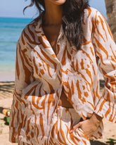 Printed Linen Natal Shirt |