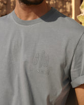 Jersey L. A. T.Shirt - Embroidered Mud And Matching Surf Logo | 