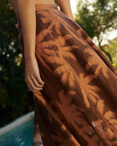 Printed Linen Cordoba Skirt | 
