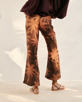 Printed Linen Salamanca Trousers |