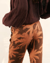 Printed Linen Salamanca Trousers |