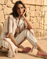 Cotton Silk Blend Belem Trousers |