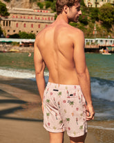 Costume in Misto Nylon-Cotone Stampato |