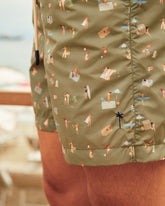 Printed Recycled Ultra Light Swim Shorts |
