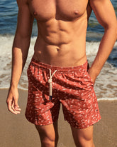 Costume in Nylon Délavé Stampato |