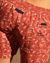 Costume in Nylon Délavé Stampato |