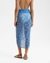 Sarong Calypso in Tie Dye Ikat |