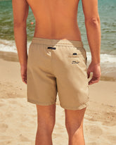 Stone Washed Nylon Swim Shorts |