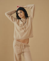 Maglione con cappuccio in Cashmere Pacifico |