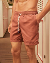Stone Washed Nylon Swim Shorts |