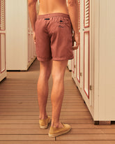 Stone Washed Nylon Swim Shorts |