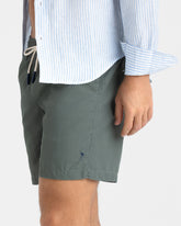Stone Washed Nylon Swim Shorts |
