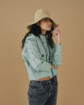 Cashmere Zephyr Crew Neck |