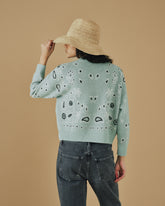 Cashmere Zephyr Crew Neck |