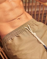 Natural Wool Blend Swim Shorts |