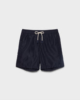 Recycled Polyester and Linen Blend<br />Swim Shorts |