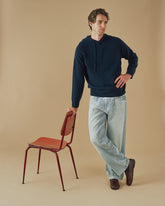 Maglia in Cachemire con cappuccio Marlin |