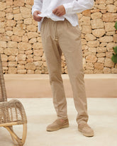 Ultra-Light Cotton Venice Trousers |