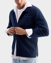 Cashmere Blend Carmel Overshirt |