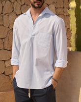 Popeline Nassau Polo Shirt |