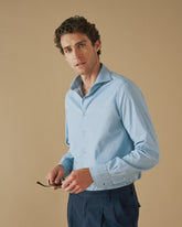 Camicia Posillipo In Chambray Di Cotone |