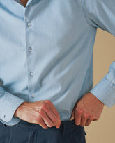 Camicia Posillipo In Chambray Di Cotone |