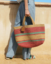 Borsa Sunset Grande in Rafia |