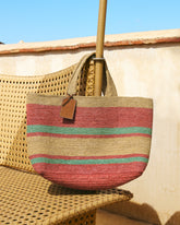 Borsa Sunset Grande in Rafia |