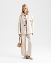 Pantaloni Sevilla in Twill di Cotone Grezzo |