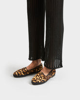 Calf Hair Venetian Slippers |