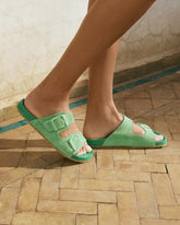 Sandali Nordic in Pelle Scamosciata |