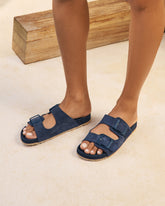 Suede Traveler Nordic Sandals |