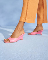 Leather Mule Heels |